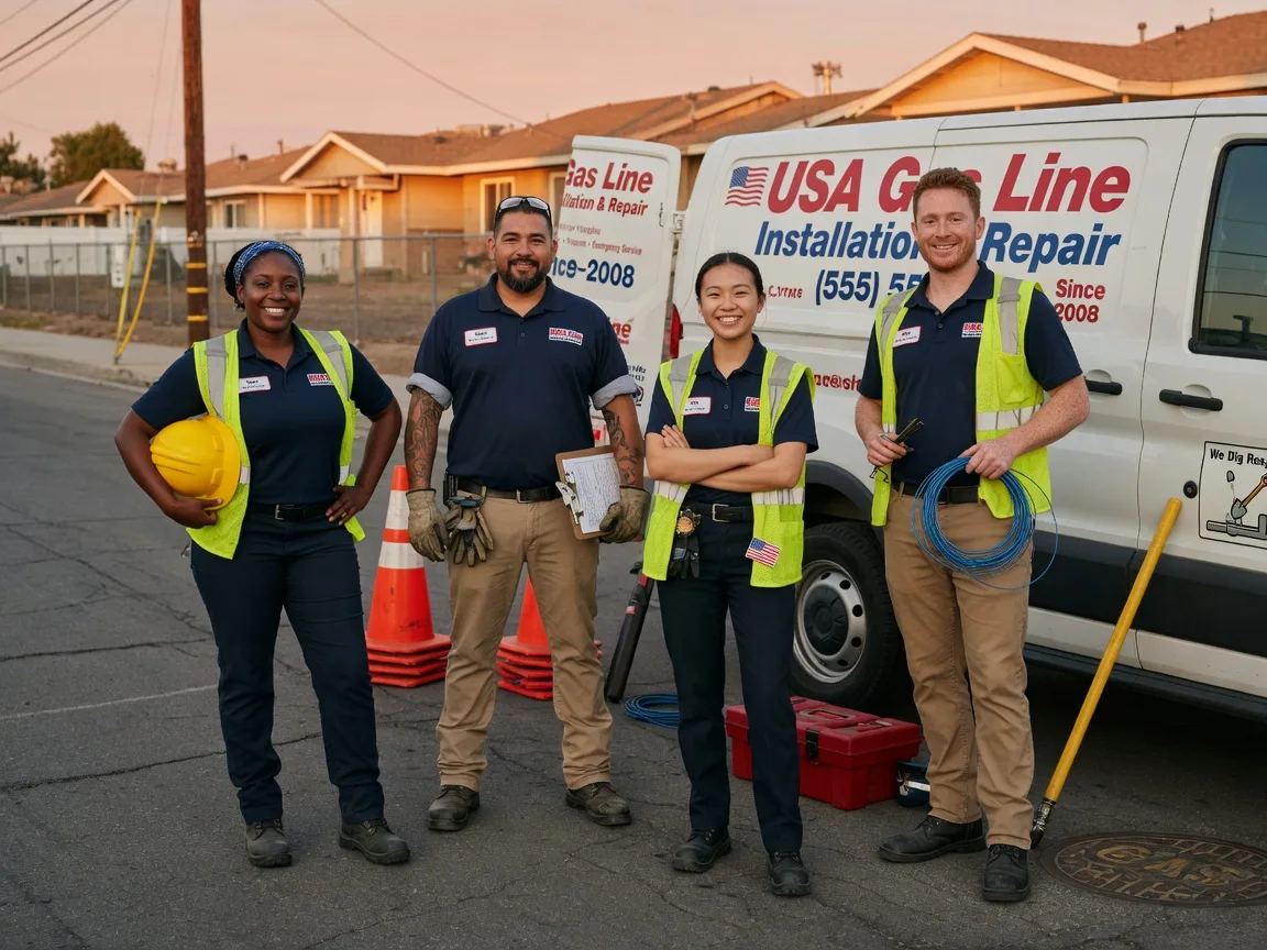 Gas Line Installation company in Dubberly, LA